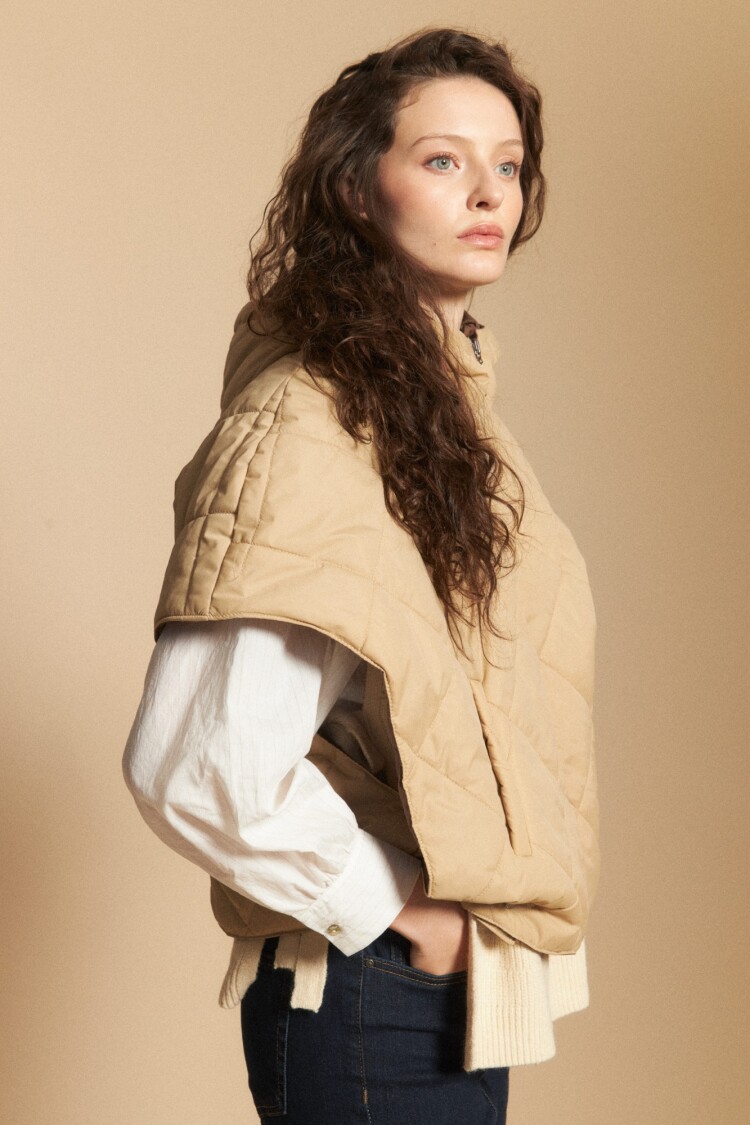 CHALECO HAISLEY Beige