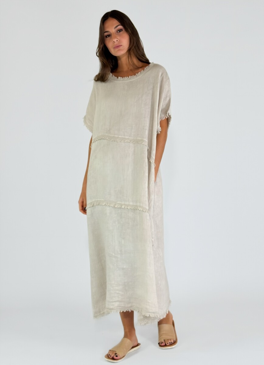 VESTIDO TORINO - BEIGE 