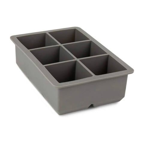 Cubetera hielera de silicona 6 cubos Cubetera hielera de silicona 6 cubos