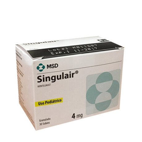 Singulair 4 Granulado x 30 SOB Singulair 4 Granulado x 30 SOB