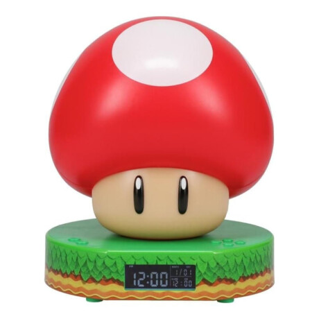 Reloj Despertador Super Mario - Super Mushroom Digital Alarm Clock Reloj Despertador Super Mario - Super Mushroom Digital Alarm Clock