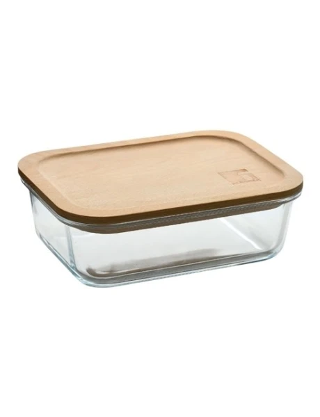 RECIPIENTE BOROSILICATO/MADERA 1L BERGNER RECIPIENTE BOROSILICATO/MADERA 1L BERGNER