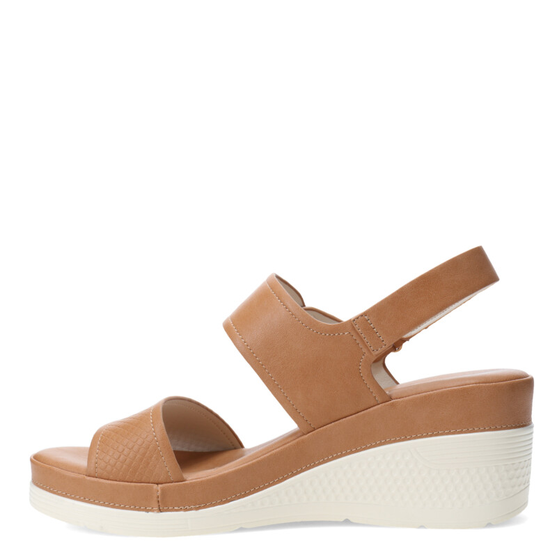 Sandalias de Mujer Lady Confort BORGER con plataforma Tan