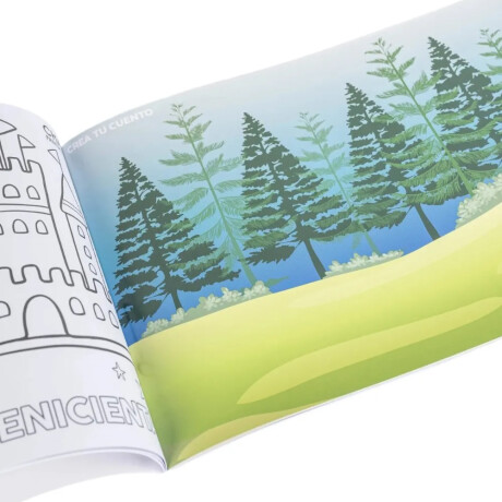 Libro para Colorear Chau Pantalla Cuentos Clasicos