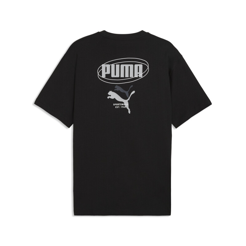 Lifestyle - Puma - Remera Puma ESS Logo Lab Relax.Story 1 de Hombre - 692023 01 Negro