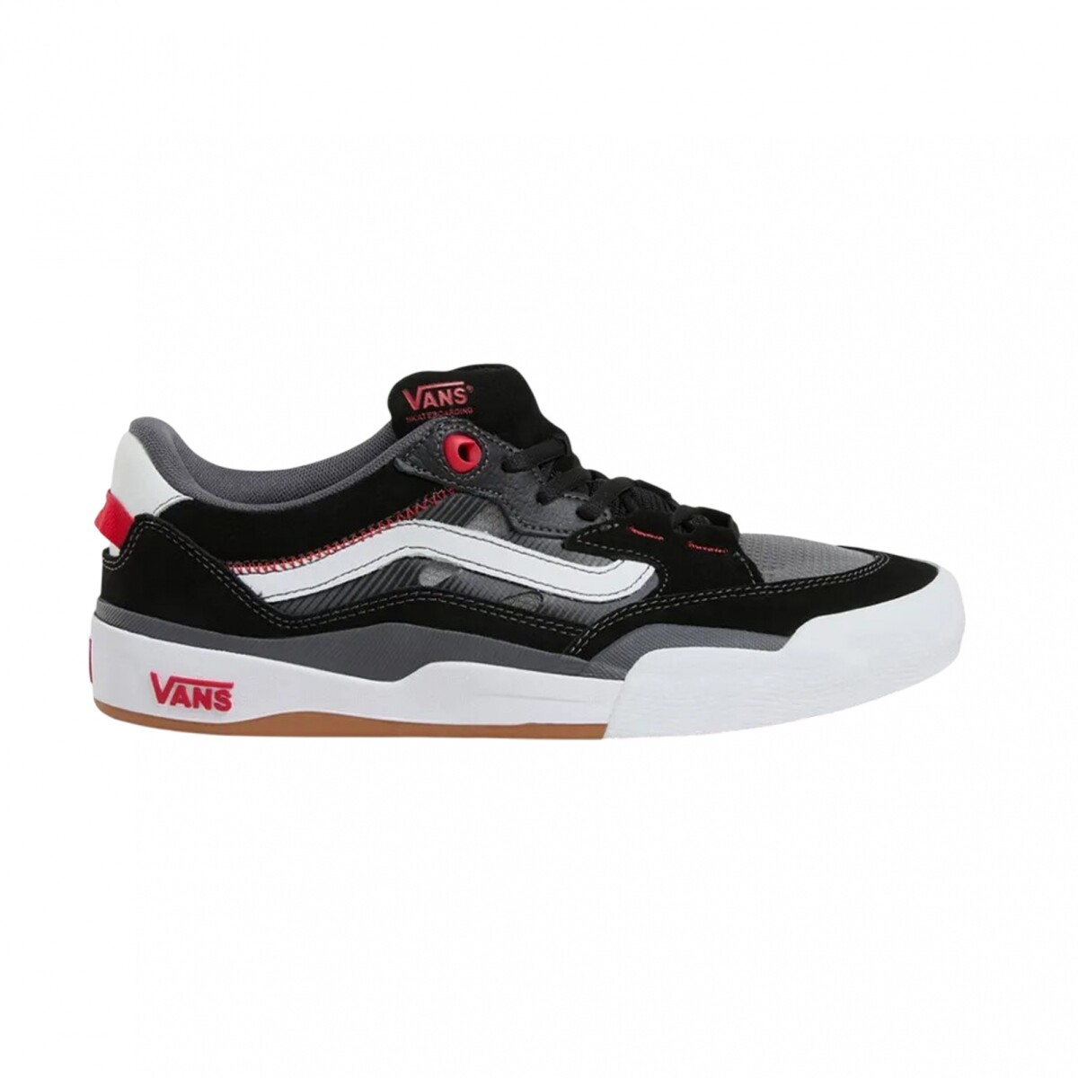 VANS SKATE 2 WAYVEE 2.0 - Grey Scale & Red 