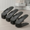 Organizador regulable de zapatos x4 NEGRO