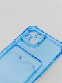 Phone Case Tarjetero Iphone 15 Azul