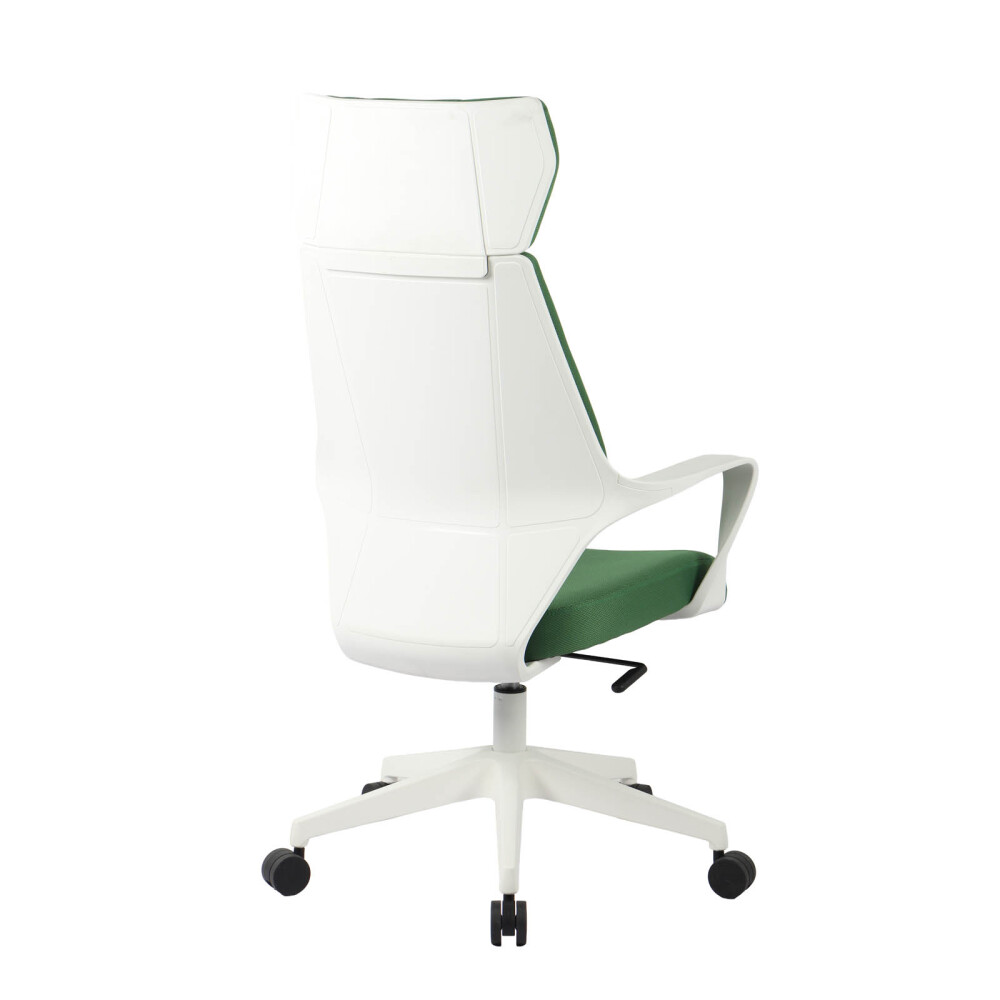 SILLA DE OFICINA TELA-Y-POLIPROPILENO VERDE ARSENE