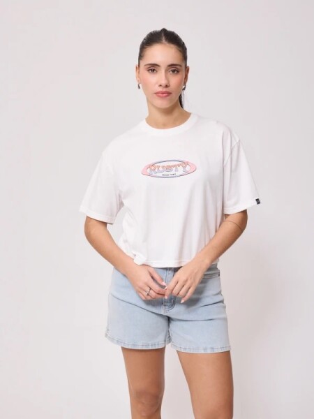 T-SHIRT RUSTY ZARISA BLANCO