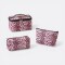 Pack Neceser Diseño Animal Print Incluye Tres Tamaños Rosa