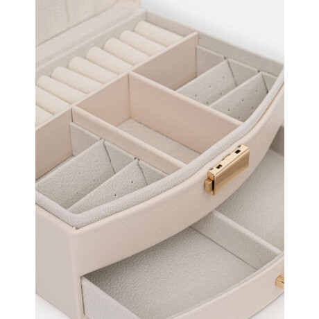 Organizador De Bijou Blanco Crudo