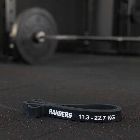POWERBAND ELASTICA NEGRO 22MM NEGRO