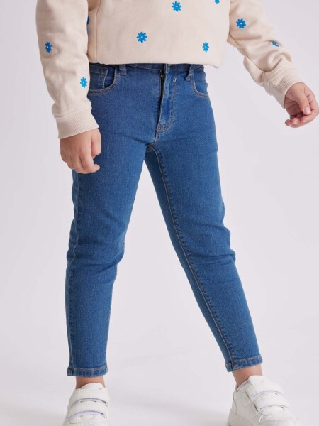 Pantalón de jean skinny Azul