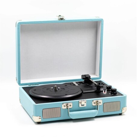 Bandeja De Vinilo APOGEE MDY1603 Con Bluetooth - Azul Bandeja De Vinilo APOGEE MDY1603 Con Bluetooth - Azul