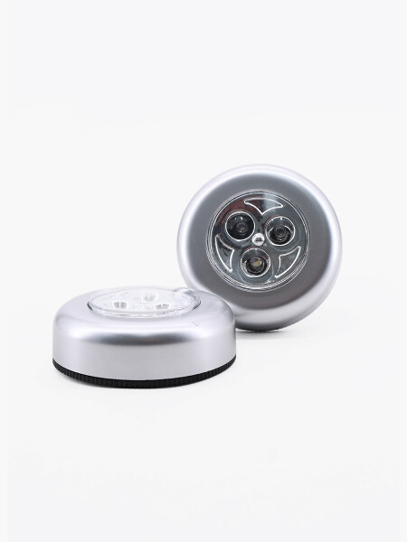 LUZ LED PLATEADO