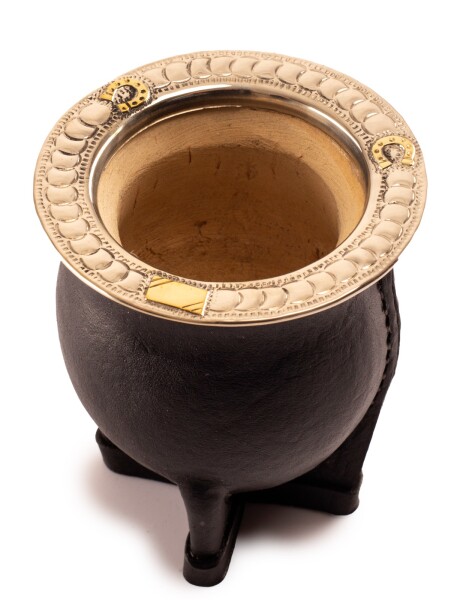 Mate de Alpaca y Bronce H3