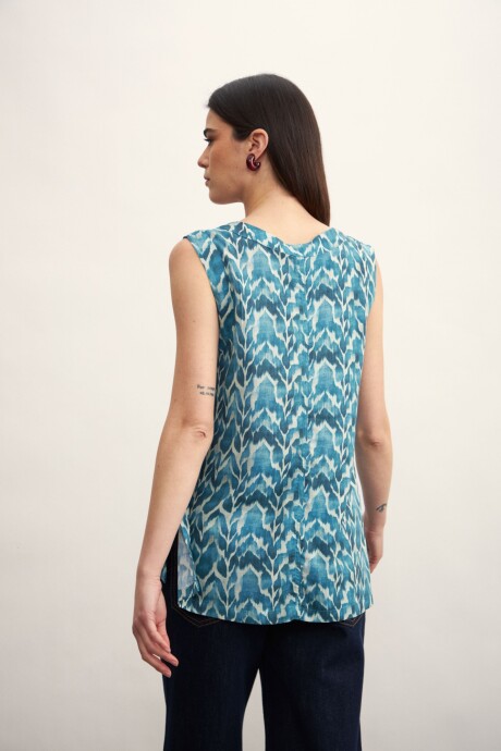 Blusa Martha Azul