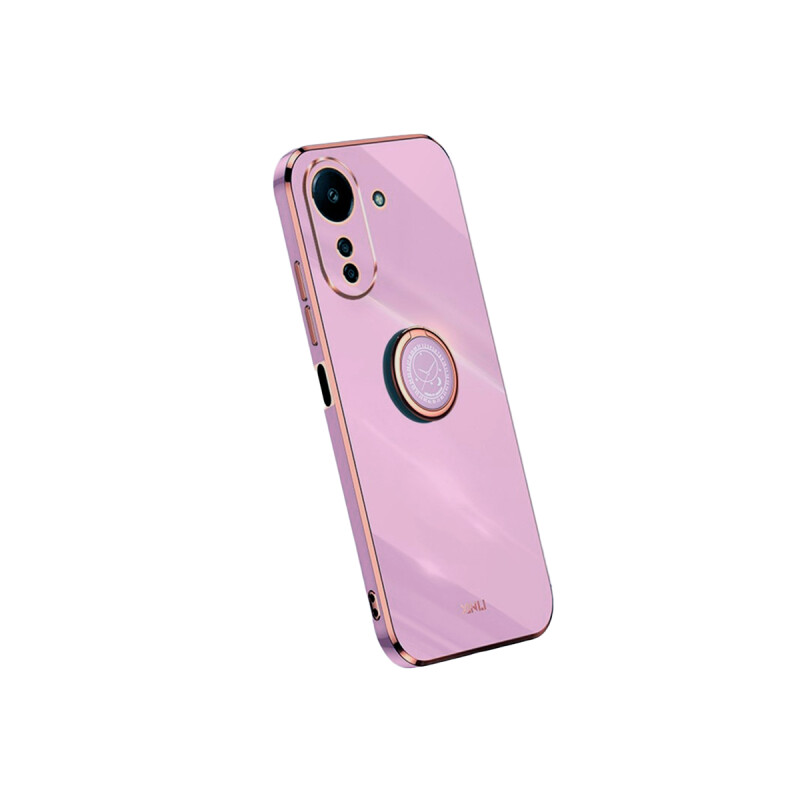 Protector Xiaomi Redmi 13C con anillo color púrpura Protector Xiaomi Redmi 13c Con Anillo Color Púrpura