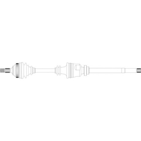 SEMIEJES CITROEN - PEUGEOT DER. XSARA PICASSO 2.0 HDI (25-24-868) ABS 29T GSP SEMIEJES CITROEN - PEUGEOT DER. XSARA PICASSO 2.0 HDI (25-24-868) ABS 29T GSP