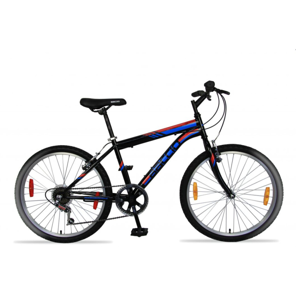 Bicicleta Baccio Alpina Man R24 - Negro y azul 