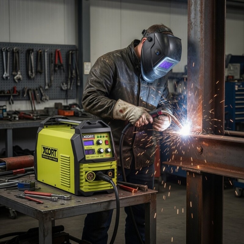 XCORT SOLDADORA INVERTER 3EN1 MIG/MAG/MMA 301A Xcort Soldadora Inverter 3en1 Mig/mag/mma 301a