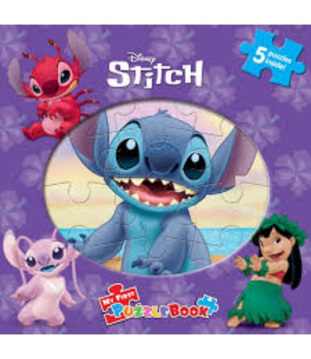 MI PRIMER LIBRO ROMPECABEZAS STITCH 