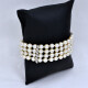 Pulsera Perlas De Cultivo De 4 Hilos Y Oro 18K Blanco Pulsera Perlas De Cultivo De 4 Hilos Y Oro 18K Blanco