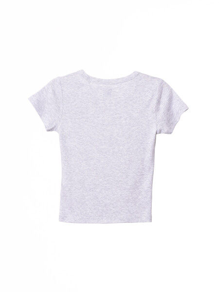 REMERA PEI GRIS CLARO