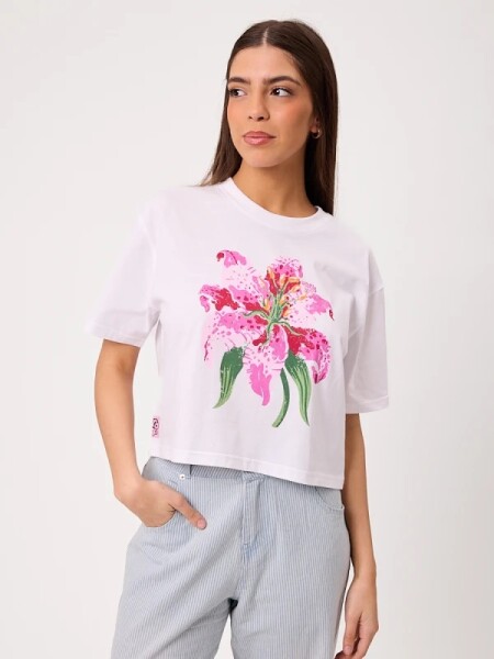 T-SHIRT RUSTY LILET BLANCO