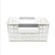 Set x4 Cesto Calado S 18 X 27 X 8 cm BLANCO