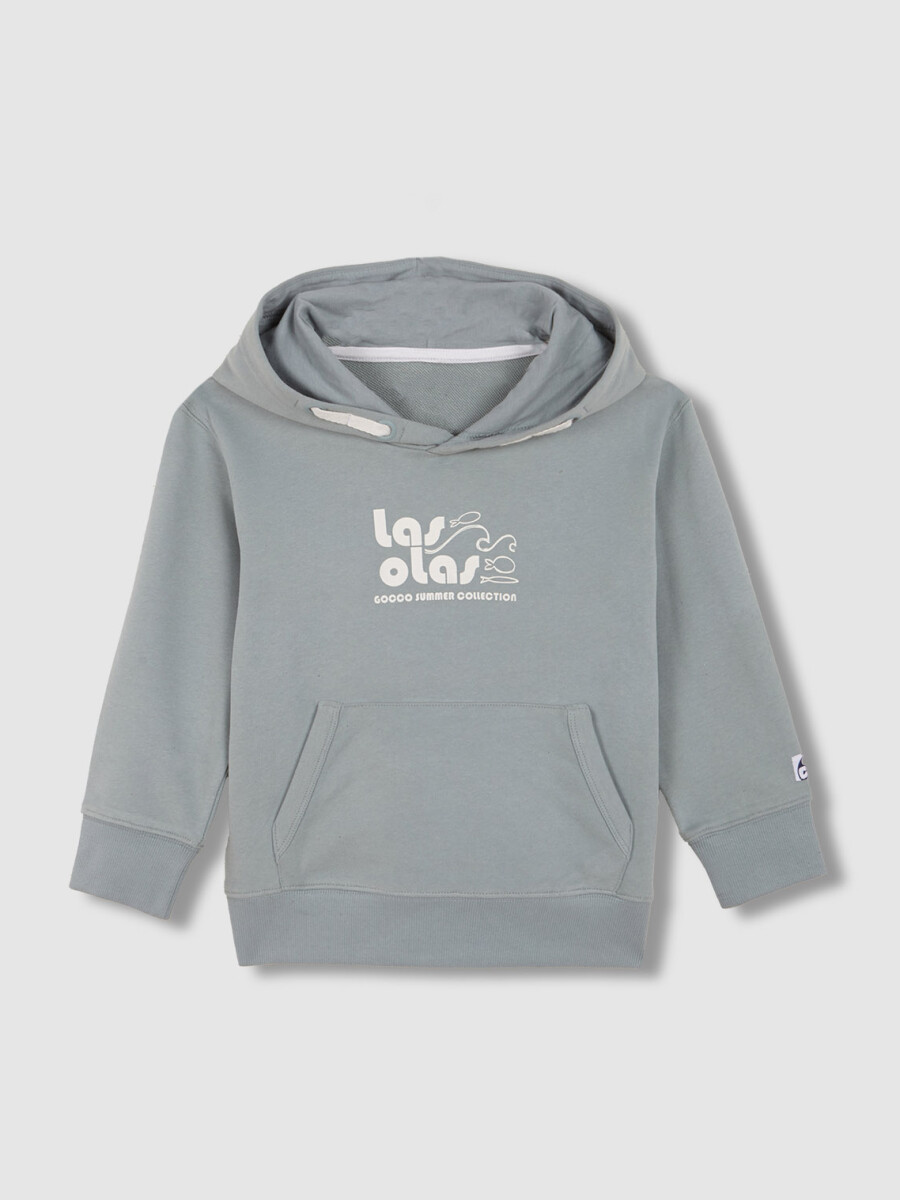 Sudadera Con Capucha Azul