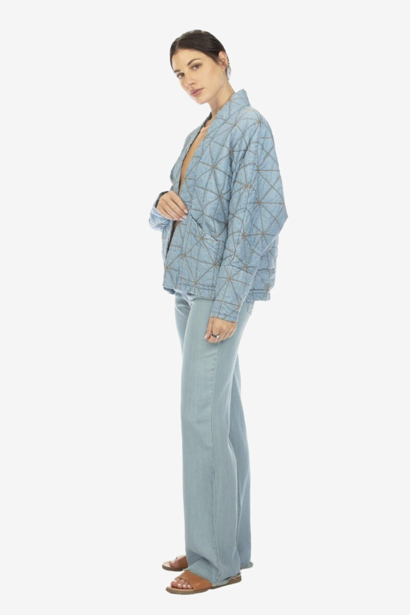 CHAQUETA DENIM Azul