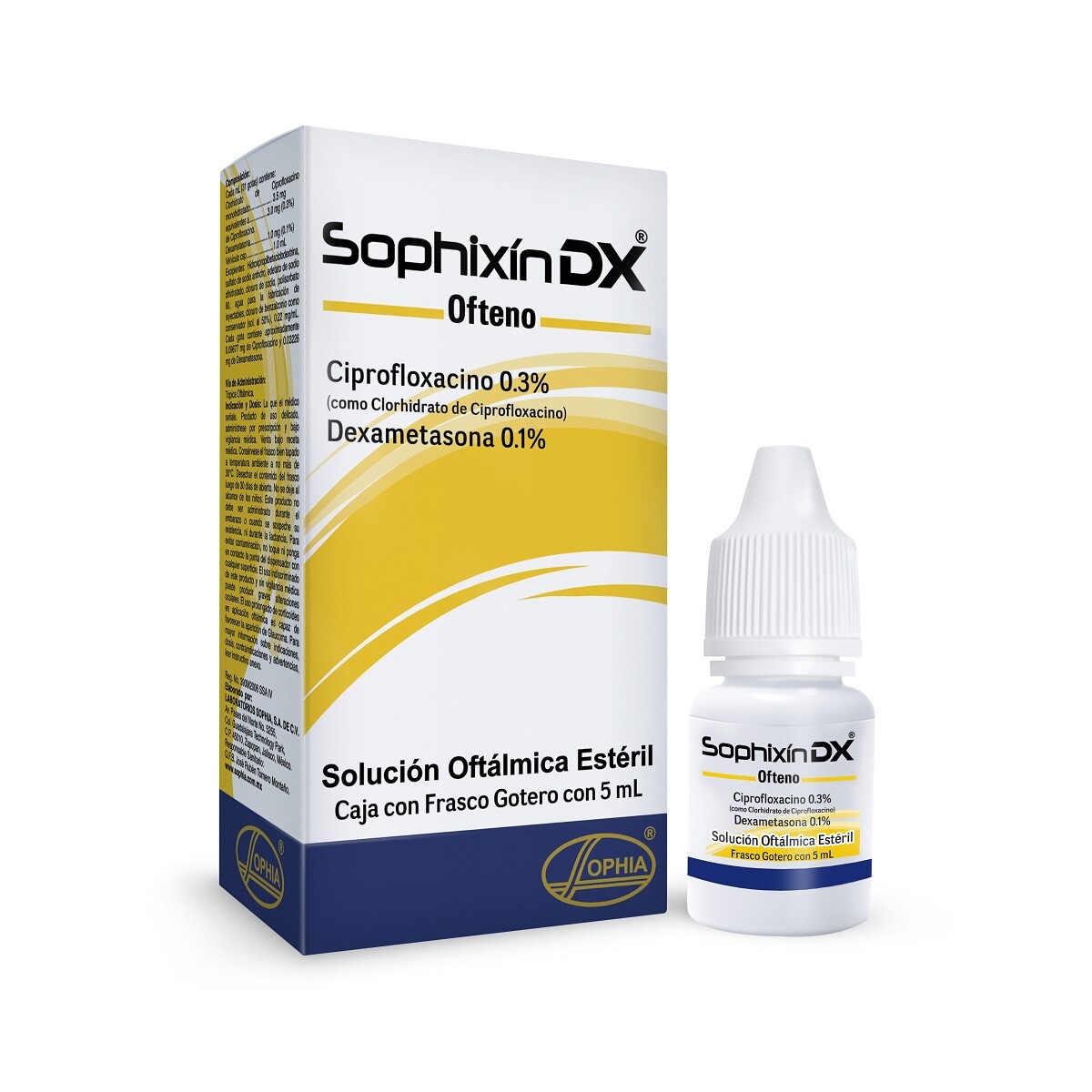 Sophixin Dx Ofteno 5 Ml. 