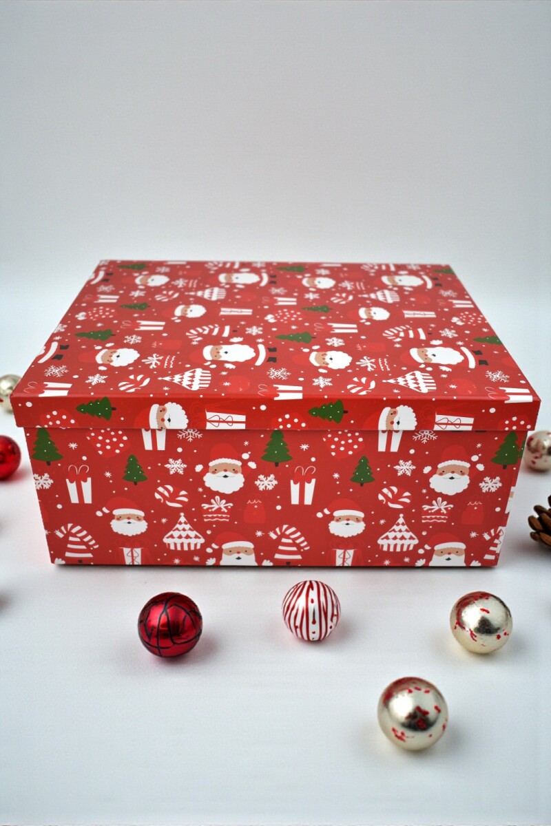 Caja Rigida Navidad 28 x 37 x 16 - Diseño 3 