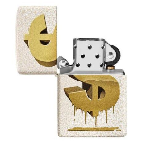 Encendedor Zippo Drippy dolar craquelado - 49681 Encendedor Zippo Drippy dolar craquelado - 49681