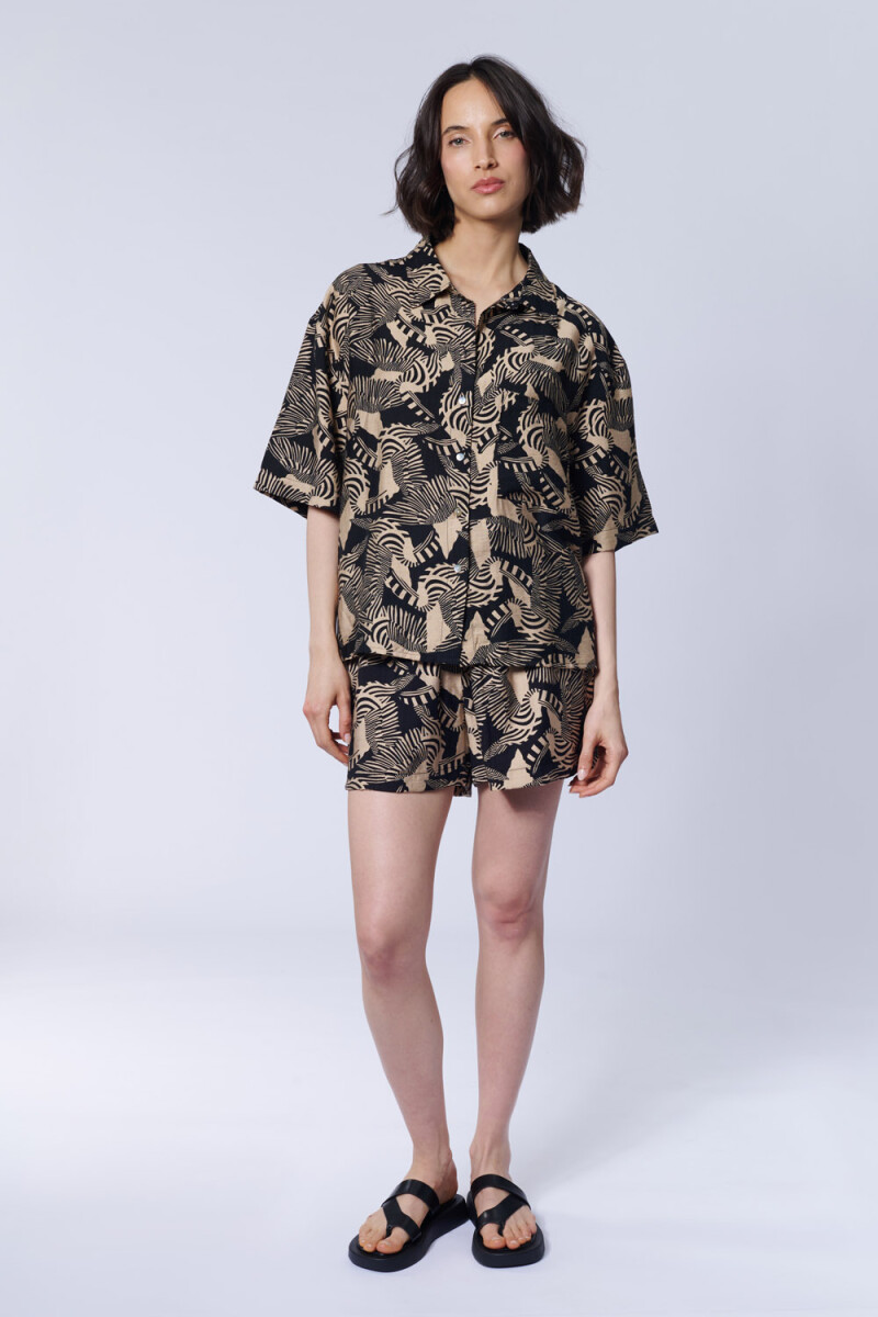 Short estampa - Tucanes Negro 