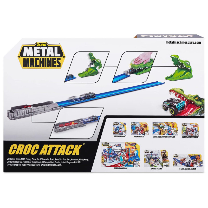 Pista De Autos Croc Attack Metal Machines Zuru Pista De Autos Croc Attack Metal Machines Zuru