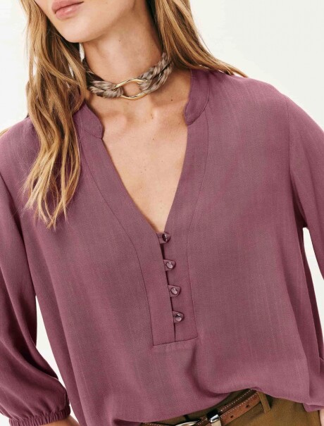 BLUSA MANGA 7/8 ROSADO