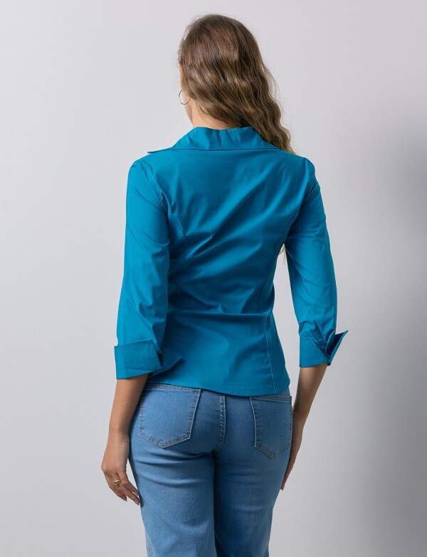Camisa Tablitas PETROLEO