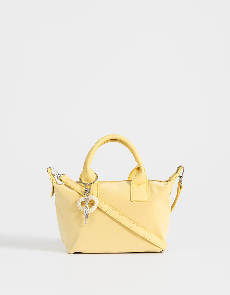 Cartera City Con Charm De Perlas 