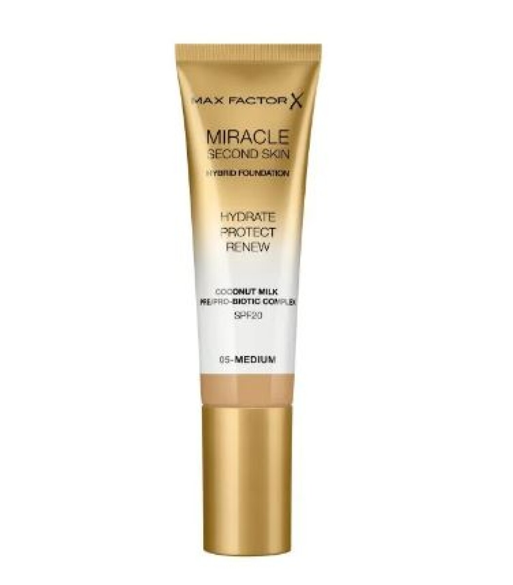 Max Factor Miracle Touch Second Skin 5 Medium 