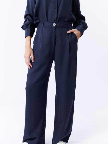 Pantalón Formal Azul Marino