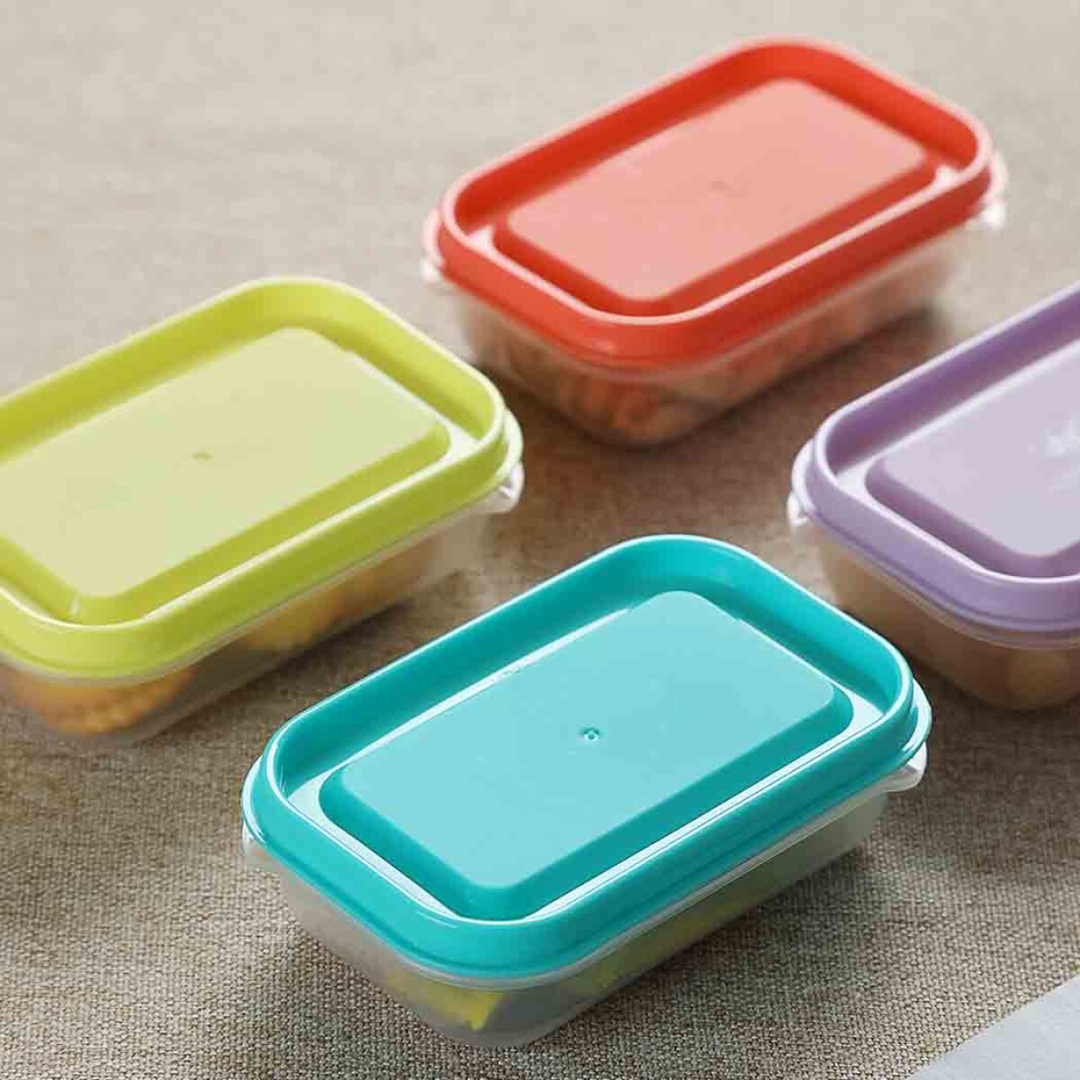 Contenedor 180ml 4pcs - multicolor 