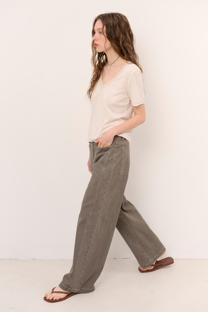REMERA QUINTO BEIGE