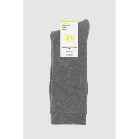 Medias full terry Gris melange