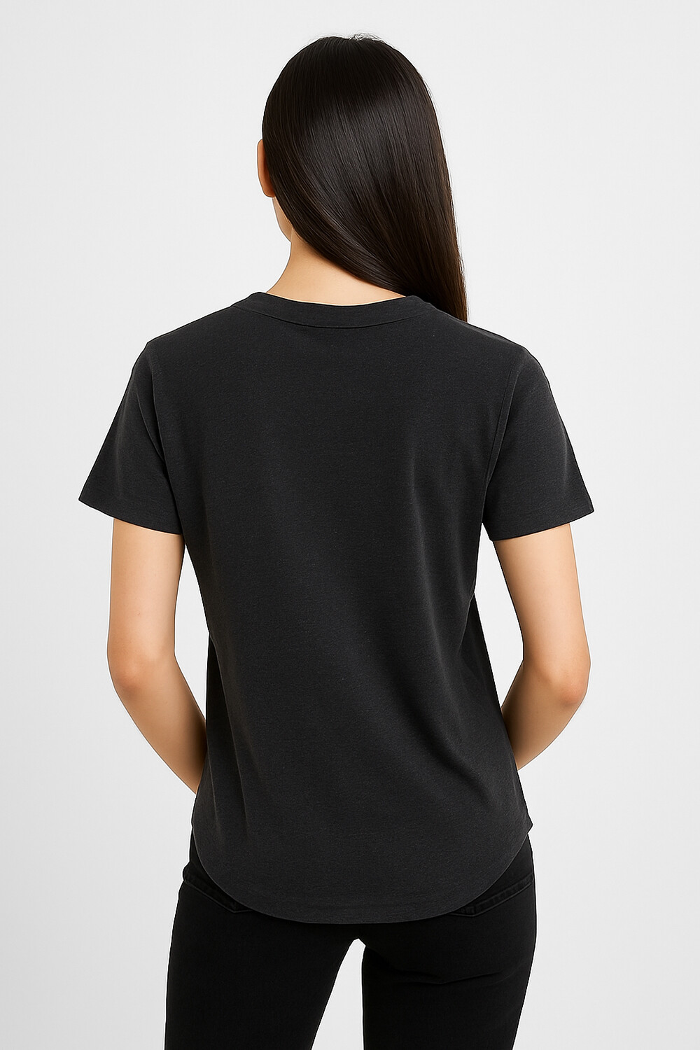 Remera Christalline Negro