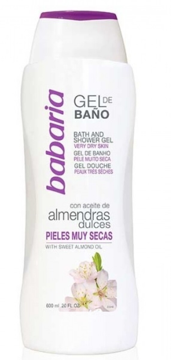 JABON GEL DE DUCHA BABARIA 600 ML ALMENDRAS 