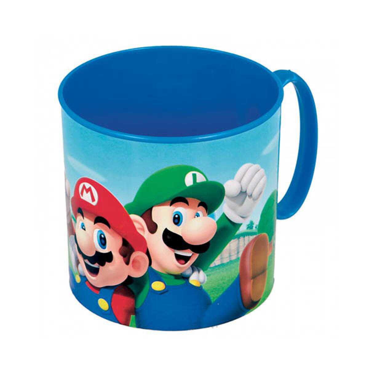 Taza Plástico Super Mario para Microondas 265 ml 