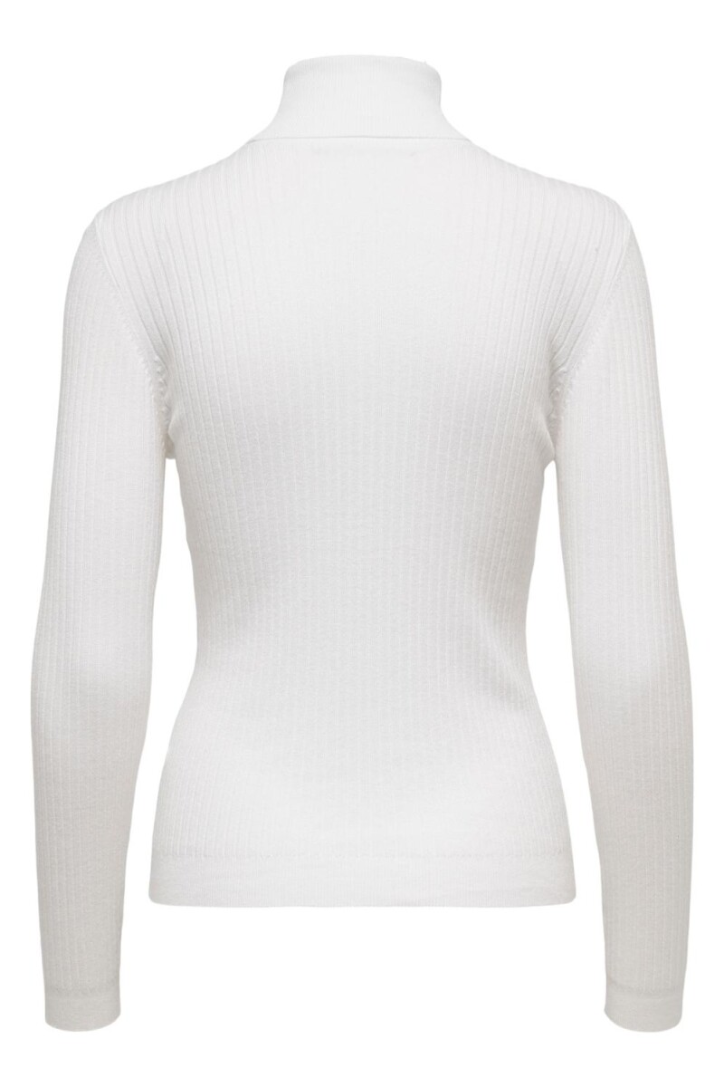 Sweater Karol Cuello Subido Bright White